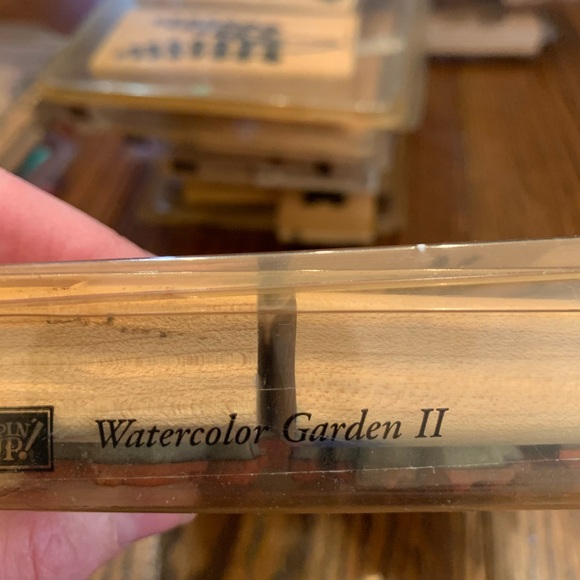 Watercolor Garden II rubber stamp set - Picture 3 of 4